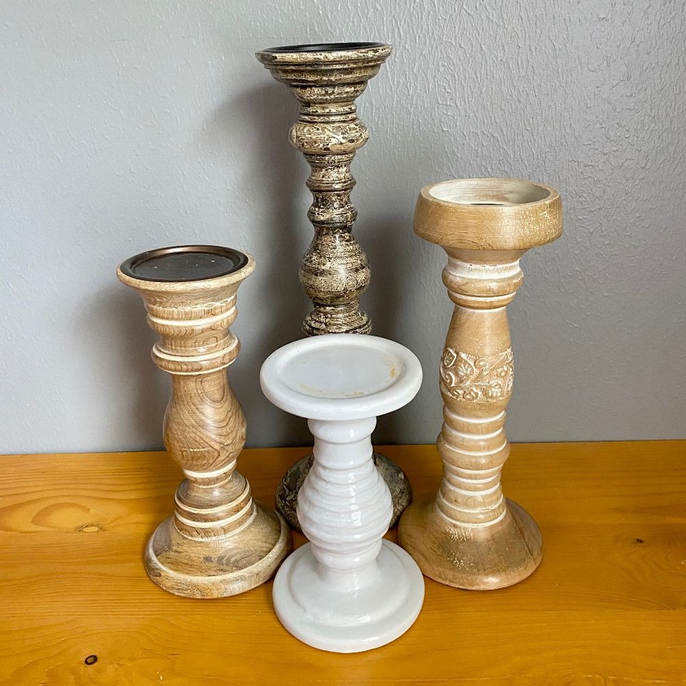 Candle Holders - EUC